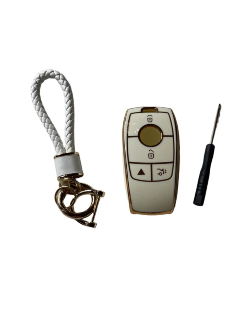 Mercedes E-Class, S-Class Car Key Shell 2017-2020 KeyChain